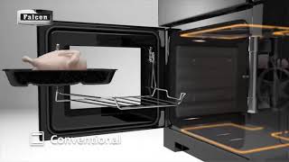 Falcon range cooker conventional oven function