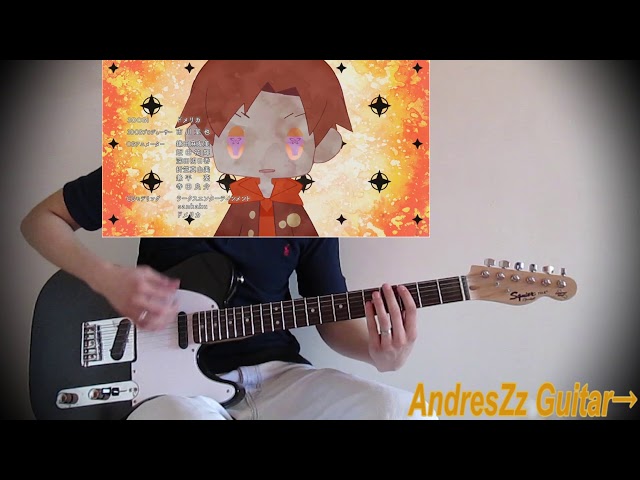 【吉他谱】Punchline (パンチライン ED) Ending "Honey Honey Honey" 吉他翻弹