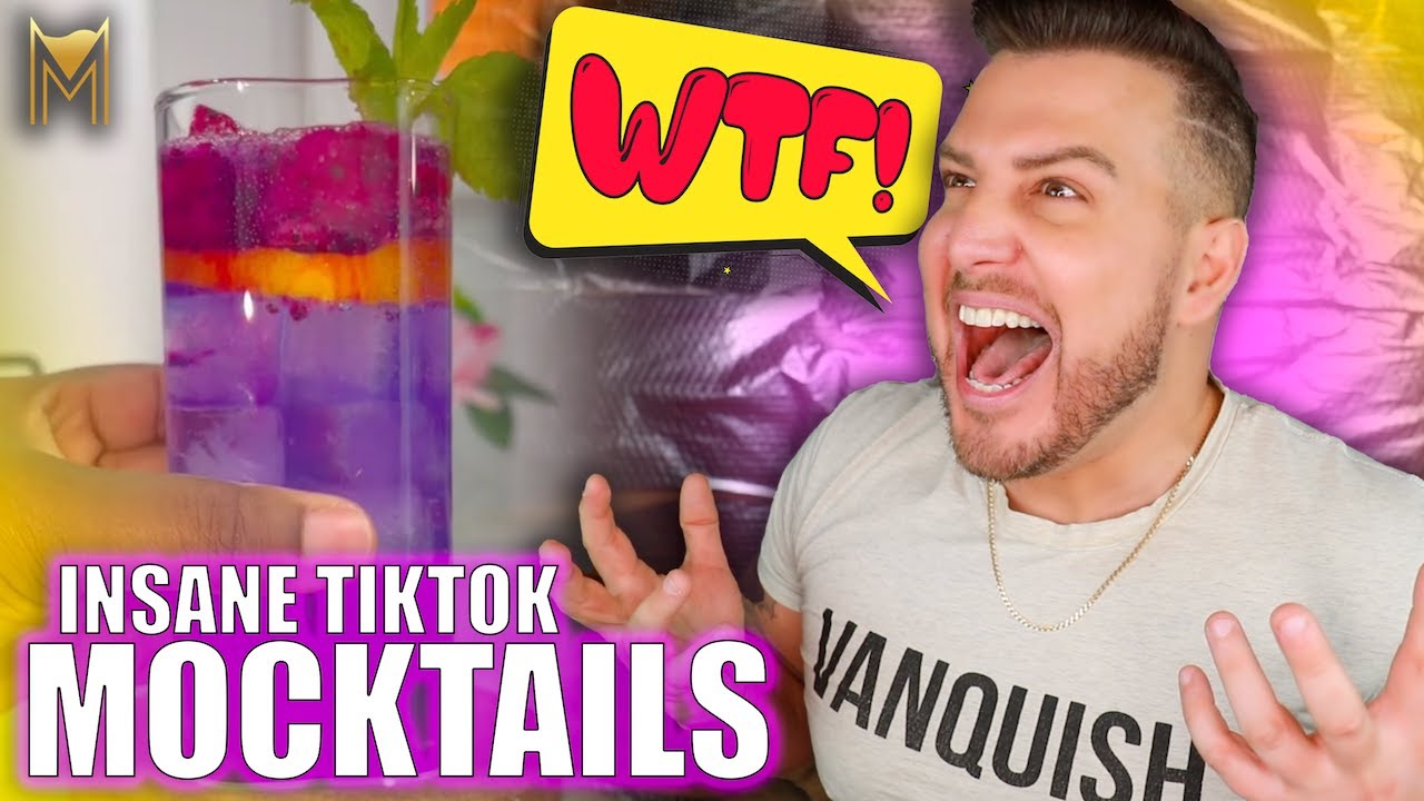 Bartender Reacts To INSANE TikTok Mocktails!