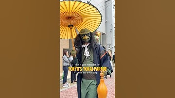Tokyo’s Yōkai Parade 👻 #yokai #halloween #spooky #japan #tokyo