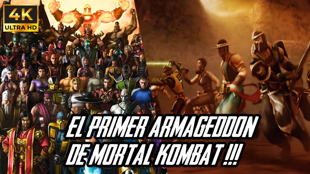 EL PRIMER ARMAGEDDON DE MORTAL KOMBAT , ES MEJOR QUE EN MK 1 ? MK