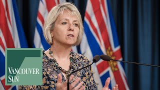 COVID-19: Dr. Bonnie reports 269 new coronavirus cases, one death | Vancouver Sun