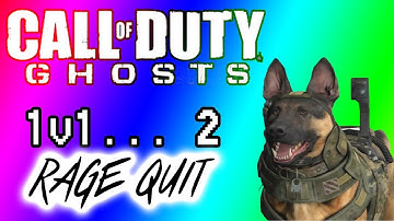 COD Ghosts: 1v1... 2 - "Rage Quit"