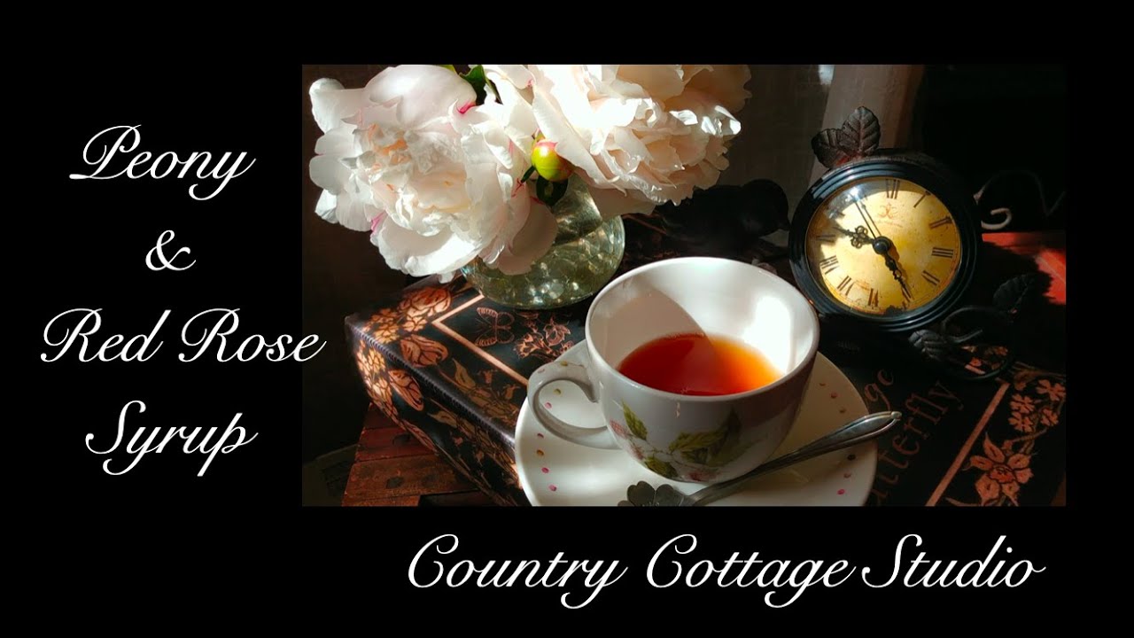 Peony and Red Rose    4K