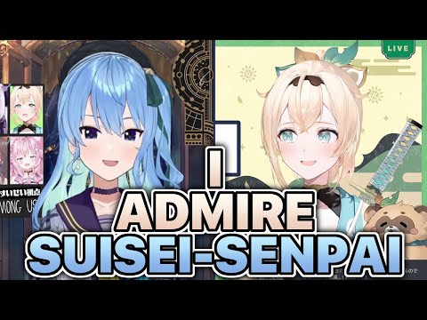 Iroha Admires Suisei (Kazama Iroha & Hoshimachi Suisei / Hololive) [Eng Subs]