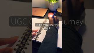 My UGC Creator Journey Day 1 | UGC Portfolio using Canva #ugcshorts #shortsfeed #usergenerated