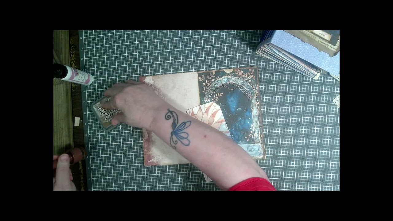 Solar Witch first page Junk Journal Kit by Ink and Page Journals