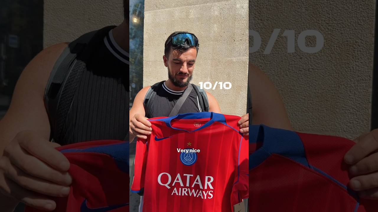 A score out of 10 for the new jersey ?  #football #footballjersey