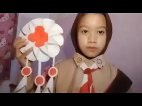 Membuat Hasta Karya dari kertas menjadi hiasan dinding By Laela ...