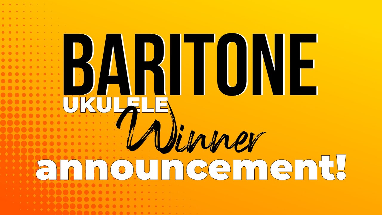 LIVE 10 Day Baritone Challenge Winner