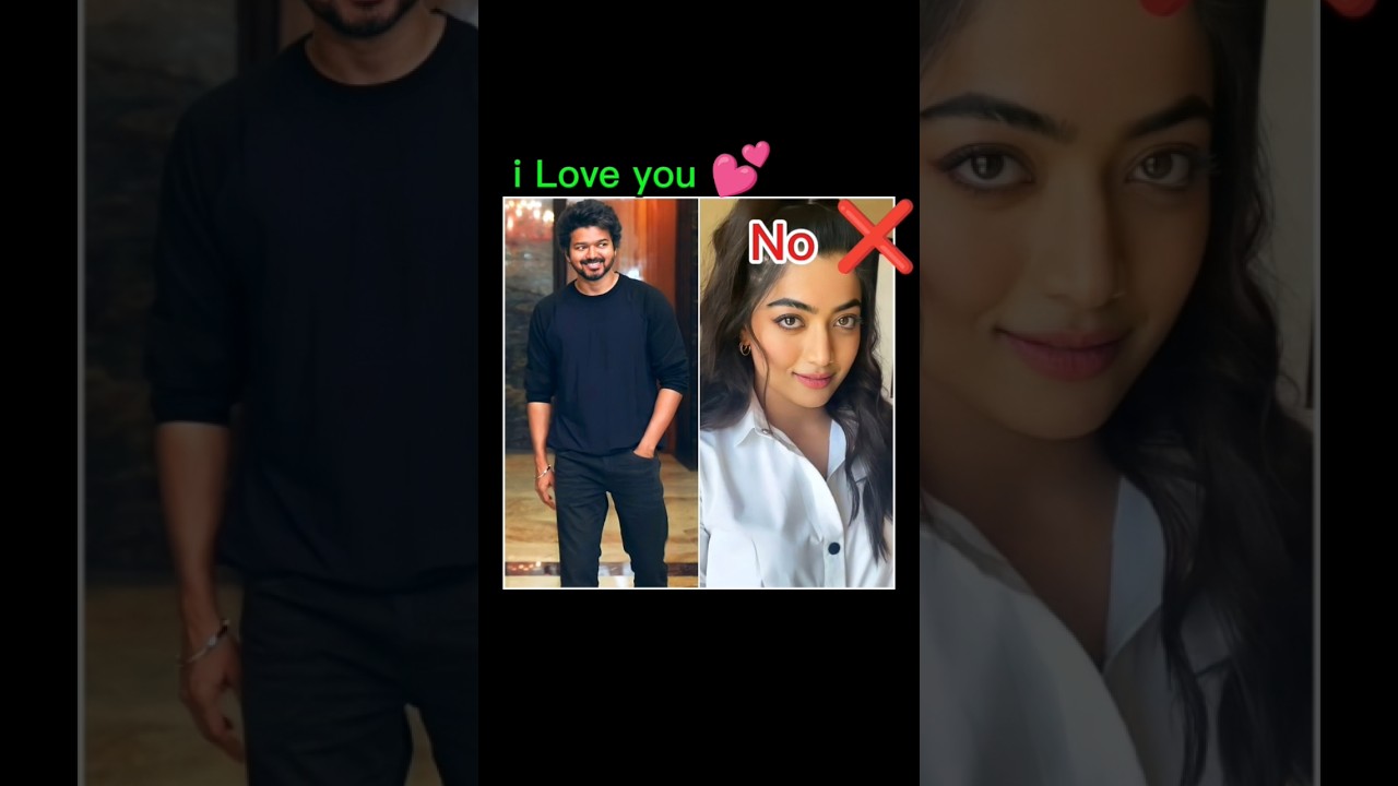 Rashmika love Vijay Devarakonda 💕#rashmikamandanna #vijaydevarakonda