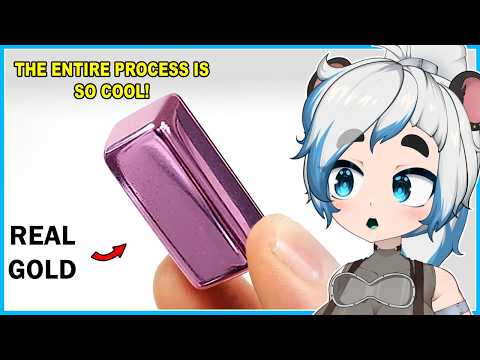 PURPLE GOLD IS GORGEOUS | Azura Reacts to NileRed