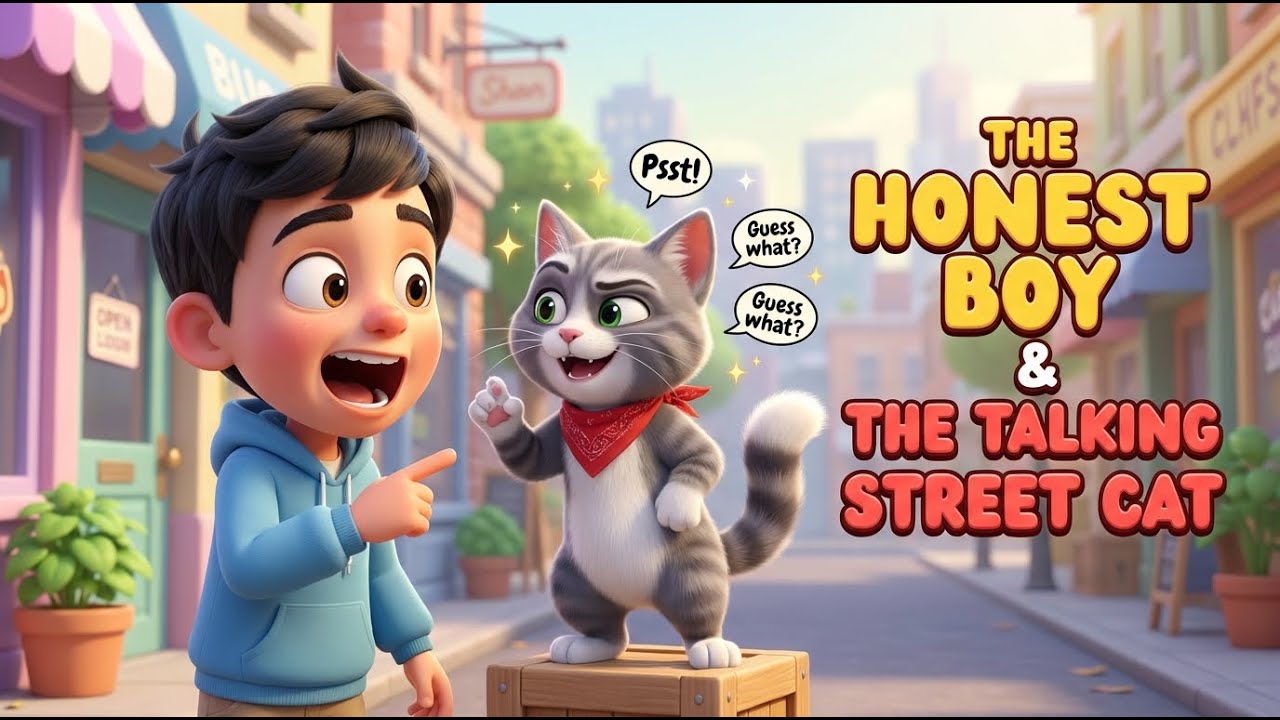 The Honest Boy and the Talking Street Cat