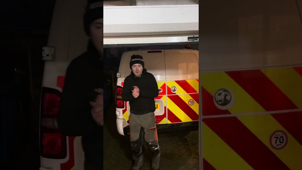 How a self-employed gardener starts the morning