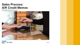 TB1000-03-52 SAP Business One 9.3 - AR Credit Memos