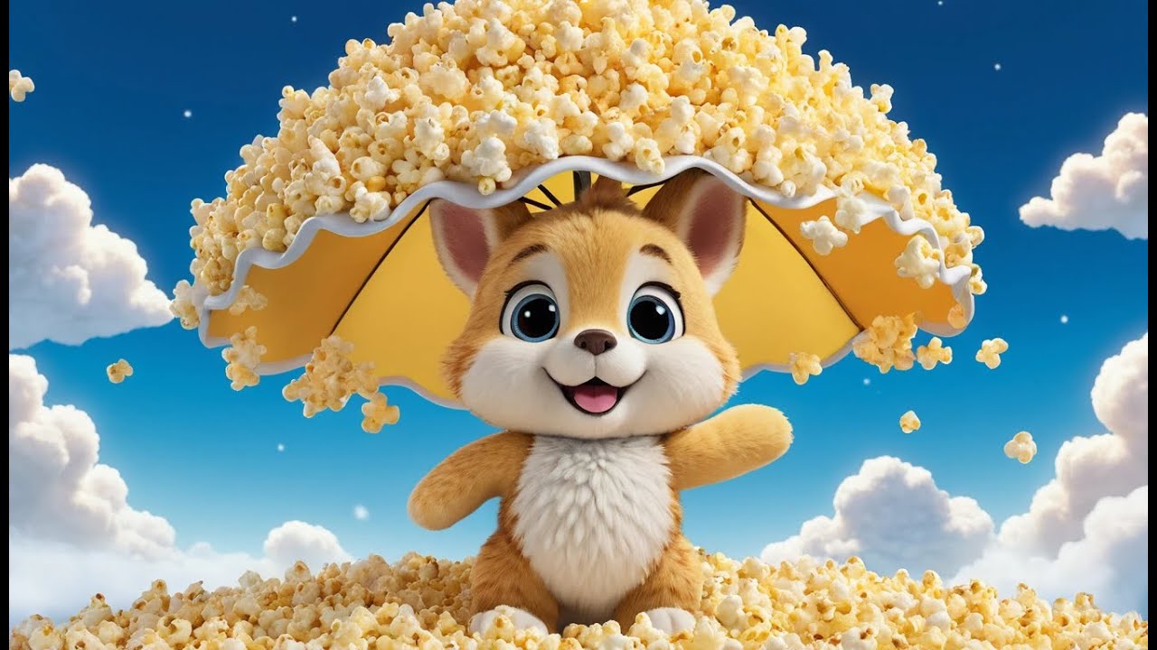 Chippy Choo and the Popcorn Planet | Fun Popcorn Adventure Song for Kids | Cosmic Rhyme for Kids