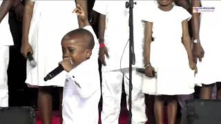 This little boy prayed in tongues at Foursquare National Convention
