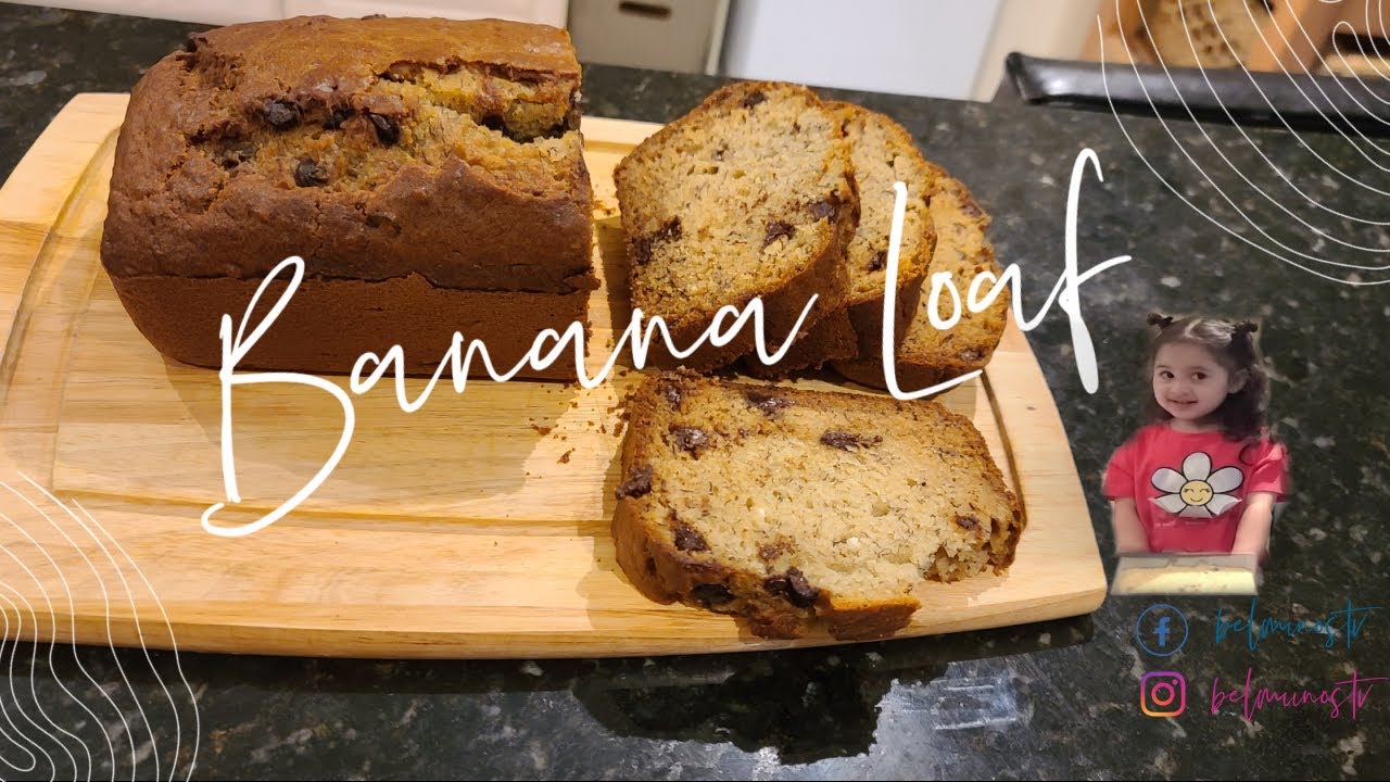 Delicious banana loaf recipe YouTube