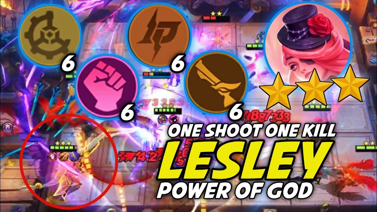 HYPER LESLEY TITAN MODE COMBO 6 MECH ERA 6 GUNNER 6 WRESTLER 4 LOS PECADOS! LESLEY 3 STARS!