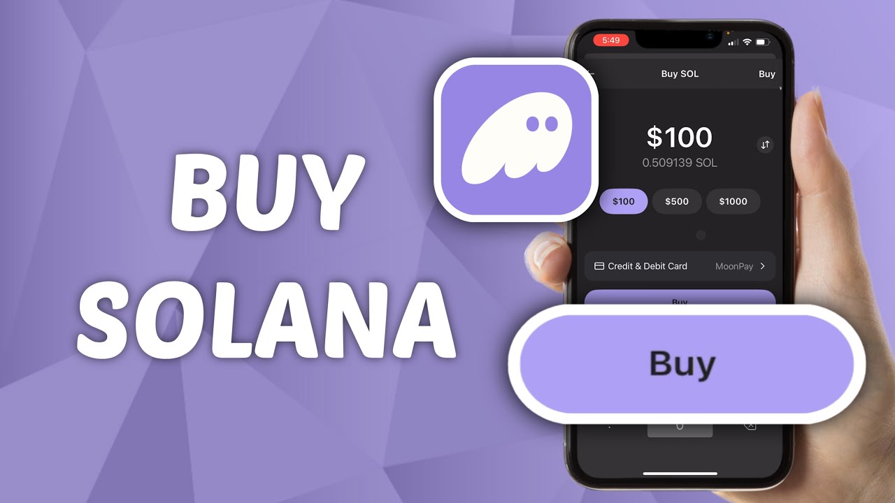 How to Buy Solana (SOL) in Phantom Wallet - YouTube