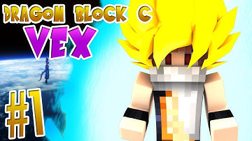 BEST DRAGON BLOCK C SERVER?! | Dragon Block Vex (Minecraft DBZ Server) | Episode 1