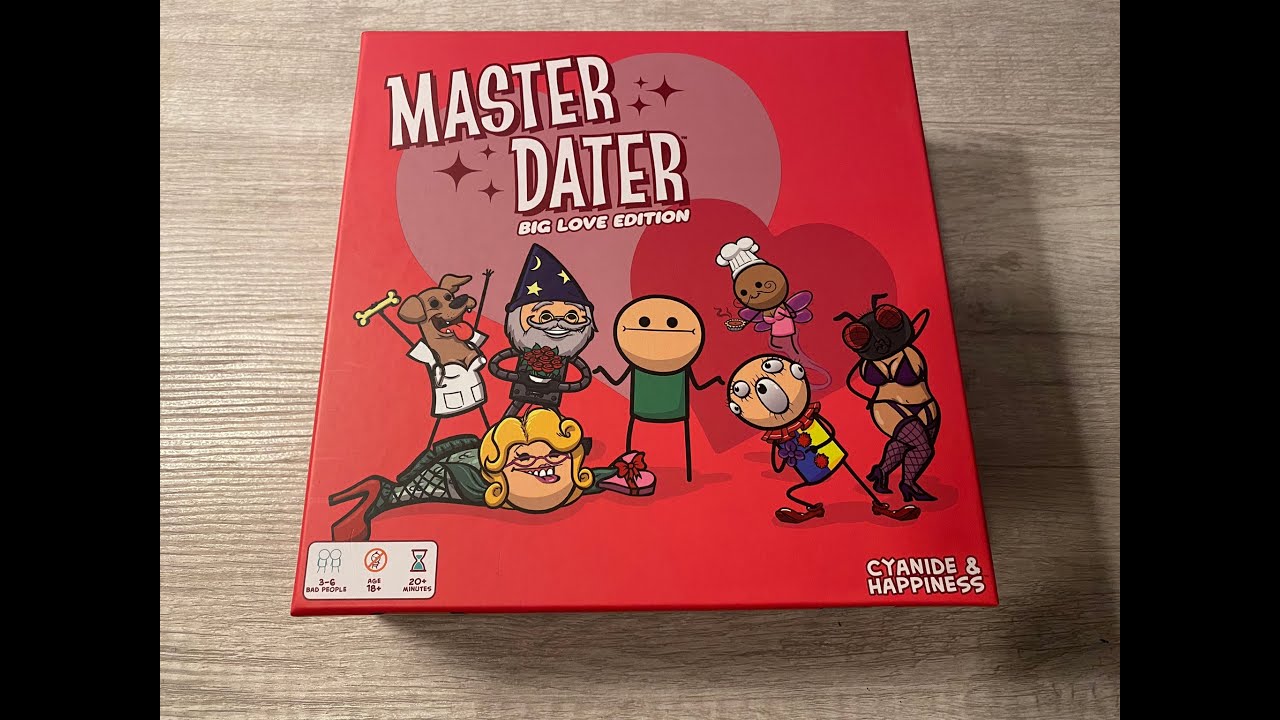 Master Dater by Cyanide & Happiness Box Opening - Big Love Edition