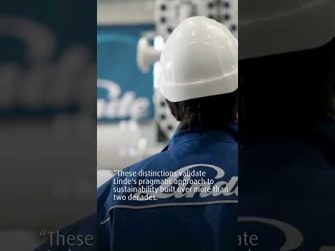 Linde Earns Dow Jones Best-in-Class and S&P Global Recognition for Sustainability Leadership