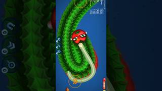 🐍 WORMS ZONE.IO 💥 GIANT SLITHER SNAKE GAME MAGIC GAMEPLAY ✨ #sachingamer100k #snakegame #shorts