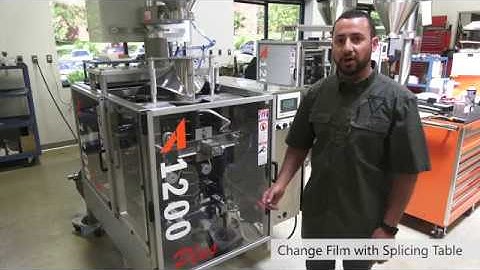How-To: Change Film with Splicing Table on A/1200+ VFFS Bagger