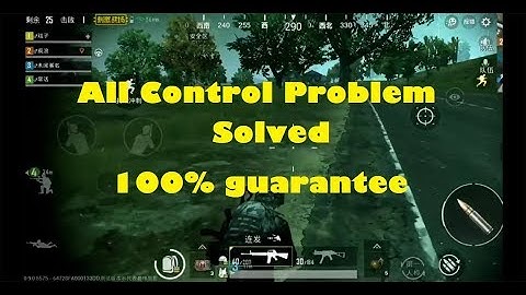 how to setup controls in PUBG 0.9.0 beta version On Tencent Gaming Buddy.