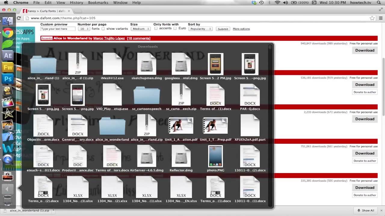 How To Add Free Fonts To Photoshop On Mac Youtube