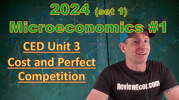 2024 AP Microeconomics Set 1 FRQ #1  Explained