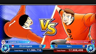 Gacha & Review New Yuzo Morisaki vs Euro! Captain Tsubasa Dream Team! PvP online mode #151 screenshot 3