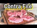 COMO PREPARAR UM   CONTRA FILÉ NA CHURRASQUEIRA