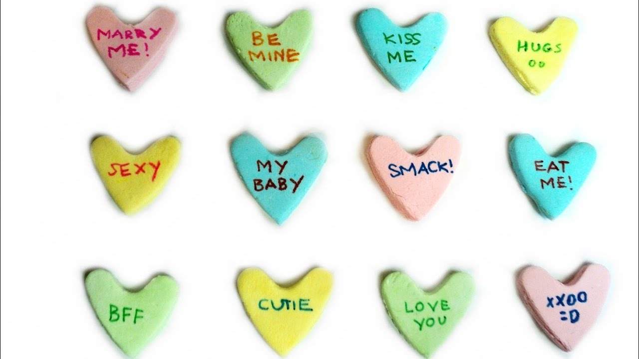 CANDY CONVERSATION HEARTS - VALENTINE