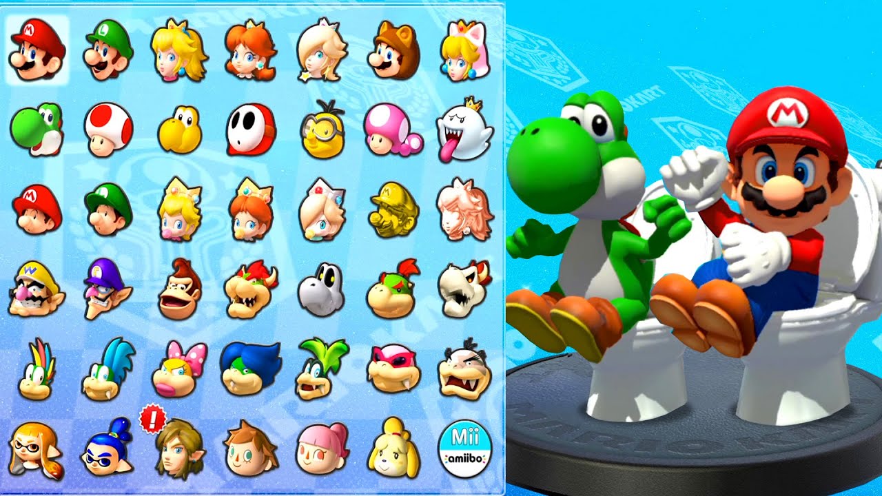 マリオカート8デラックス】マリオとヨッシーがフラワーカップとシェル