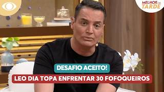 Leo Dias faces off against 30 gossipers on 