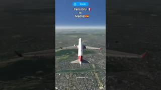 Paris Orly 🇨🇵 to Madrid 🇪🇦#a321xlr#aviation #aeroflyfsglobal