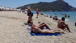 Kleopatra Beach Alanya, Türkiye - September 2023 4K