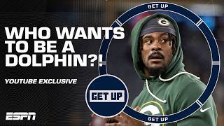 OVERREACTION FRIDAY 🍿 Did Malik Willis MAKE A MISTAKE going to the Dolphins? 🐬 | Get Up Exclusive