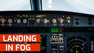 How do planes land in fog? (Low visibility procedures)