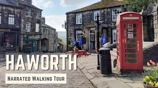 HAWORTH | 4K Narrated Walking Tour | Let's Walk 2021
