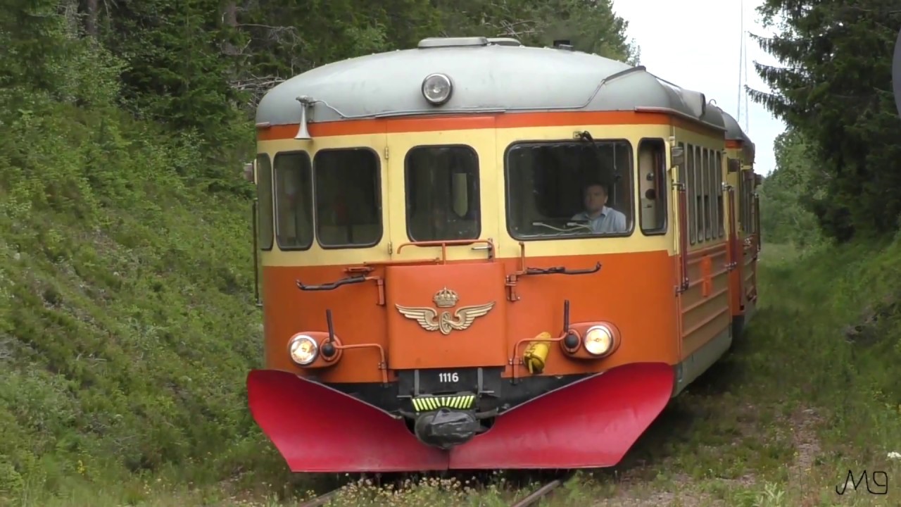 SMoKs resa på Inlandsbanan 2018 - Filmat utmed banan mellan Mora - Ytterhogdal