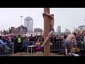 Самара. Масленица 2019. Лазанье на столб