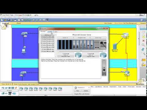  desain  dan konfigurasi kantor  3  lantai  packet tracer 