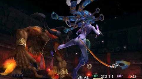 Final Fantasy X The Challenge v2.3a Boss #17 Isaaru, Valefor, Ifrit & Bahamut