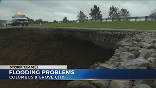 Flooding problems in Columbus and Grove City