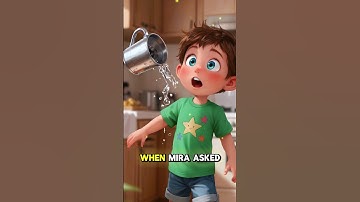 💧 The Cup That Taught Sharing💨 #moralstories #wisdom #shortvideo #shortsfeed #cartoon #kidsvideo