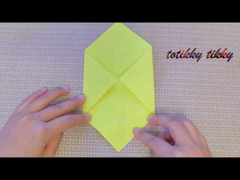 Simple DIY Paper Envelope : สอนพับซองจดหมายแบบง่าย