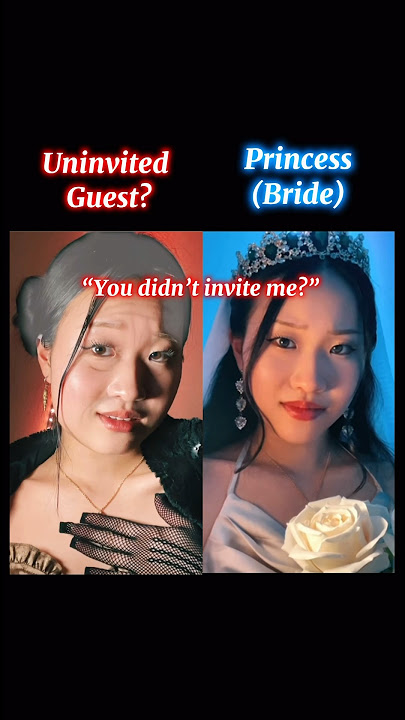 #pov An uninvited guest interrupts the 👸wedding, but it’s her sister who rose from the d*ad…#shorts